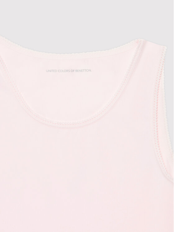 United Colors Of Benetton United Colors Of Benetton 2er-Set Tops 3MC10H480 Bunt Regular Fit