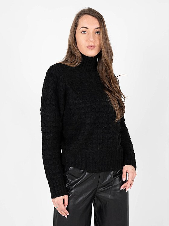 Silvian Heach Silvian Heach Sweter CVA22003LU Czarny Oversize