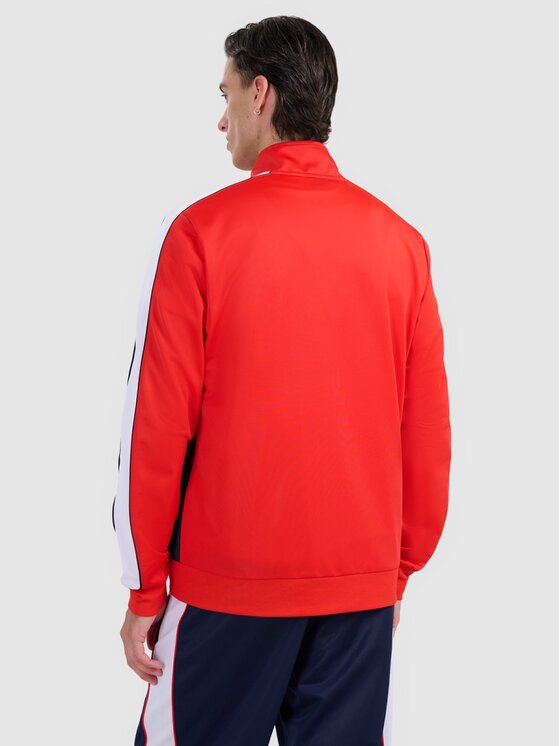 4F 4F Felpa 4FRAW25TSWSM2459-62S Rosso Regular Fit