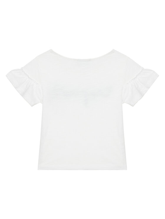 United Colors Of Benetton United Colors Of Benetton Póló 38V4G10JI Fehér Regular Fit