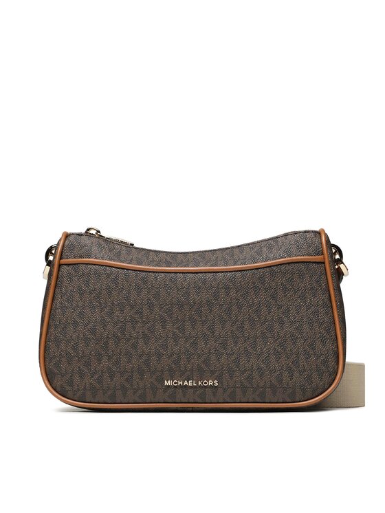 MICHAEL Michael Kors MICHAEL Michael Kors Ročna torba Jet Set 32S3GJ6C8B Rjava