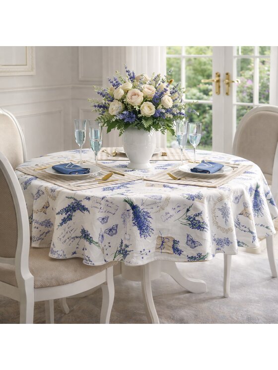 Roseberry Home Roseberry Home Obrus Lavender Czerwony