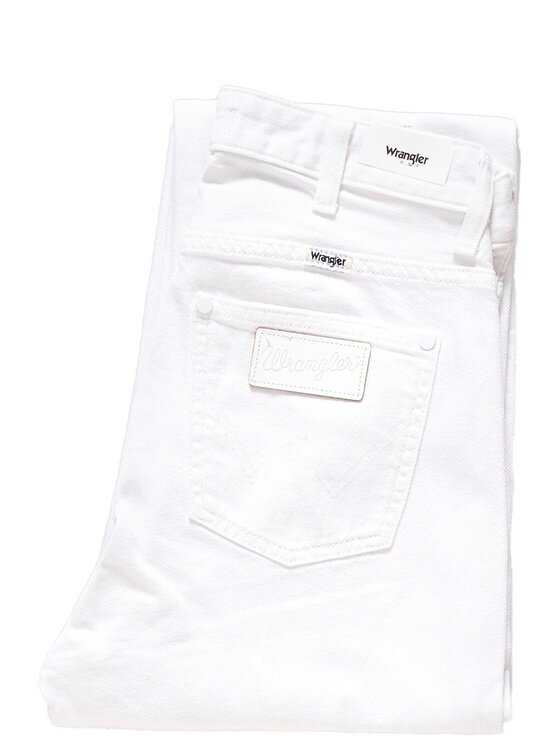 Wrangler Wrangler Jeans RETRO STRAIGHT Bianco Straight Fit
