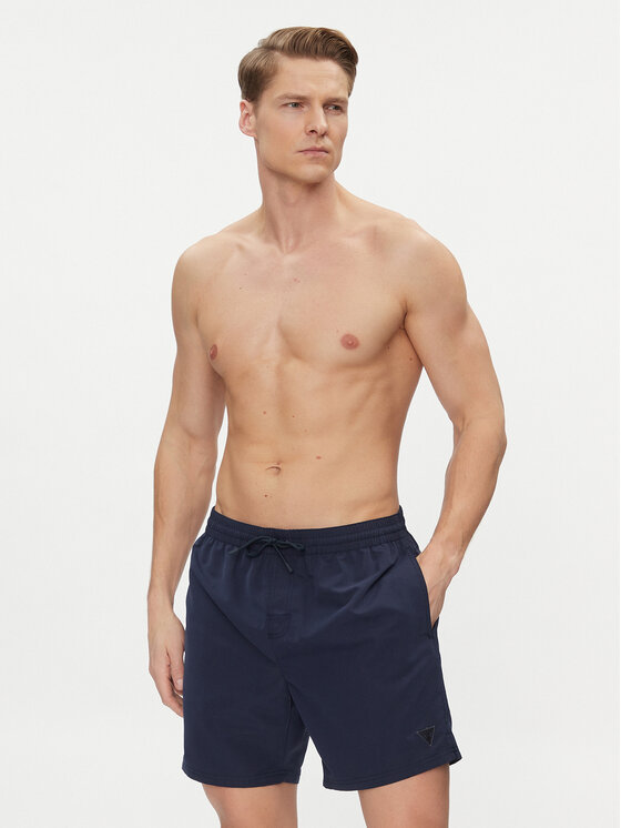 Guess Guess Peldšorti F4GT01 WG282 Tumši zils Regular Fit
