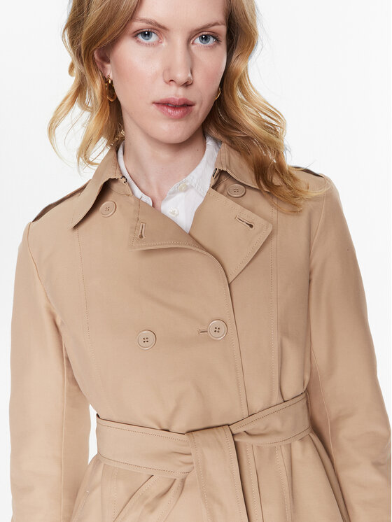 MAX&Co. MAX&Co. Trenčas Milo 40215023 Smėlio Regular Fit