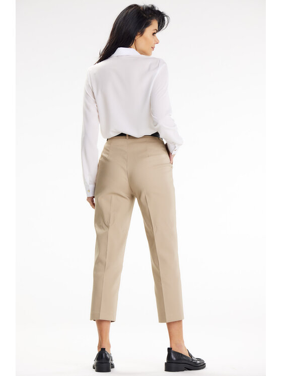 Awama Awama Bluza A652 Biały Basic Fit
