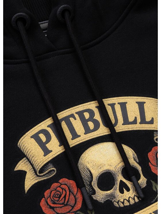PITBULL PITBULL Bluza LA SANTA MUERTE Czarny Regular Fit