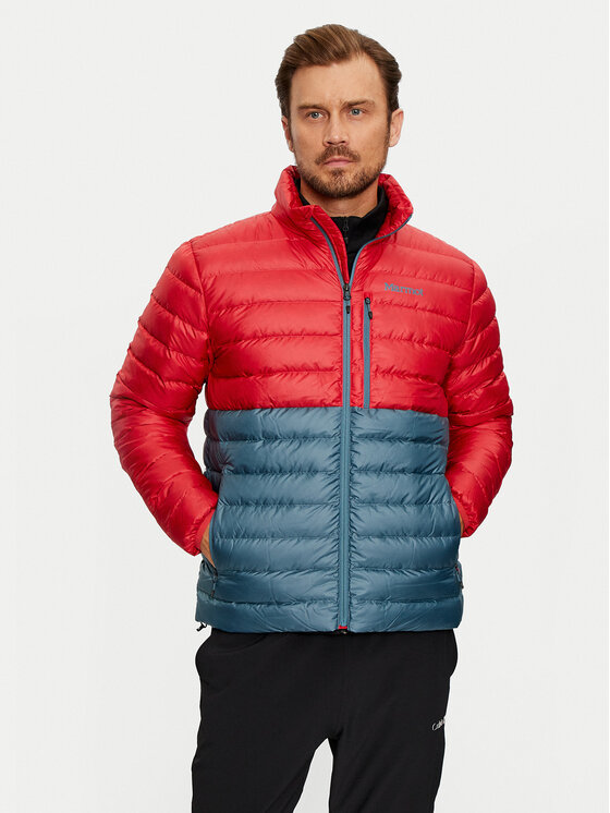 Daunenjacke Marmot, Größe M Rot Highlander M15915