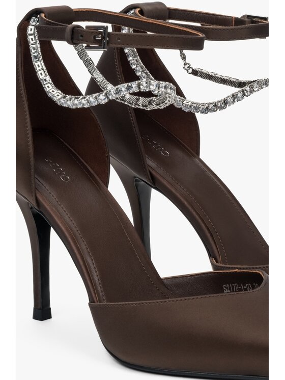 Estro Estro Γοβάκια ER00116975 Καφέ