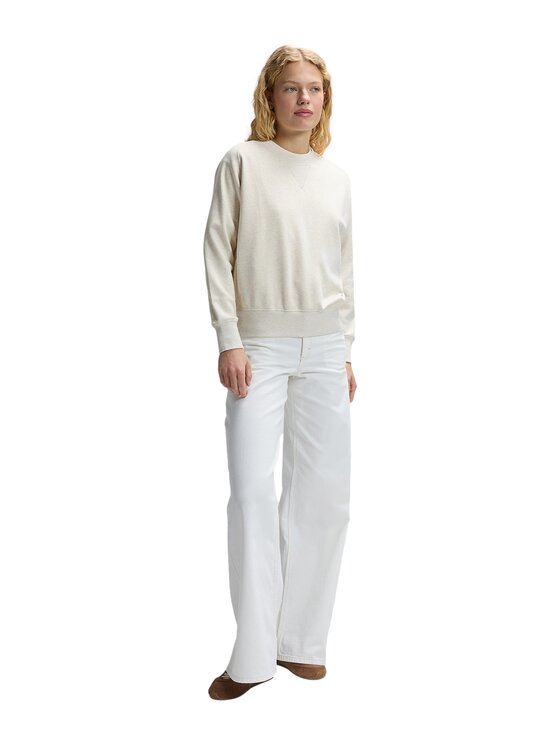 Lee Lee Bluza 112379423 Beżowy Regular Fit