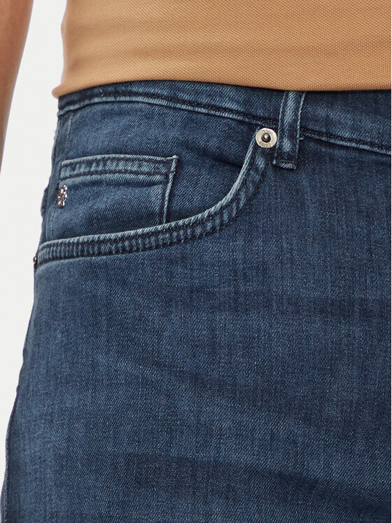 BOSS Boss Jeans hlače Delaware3-1 50513620 Modra Slim Fit