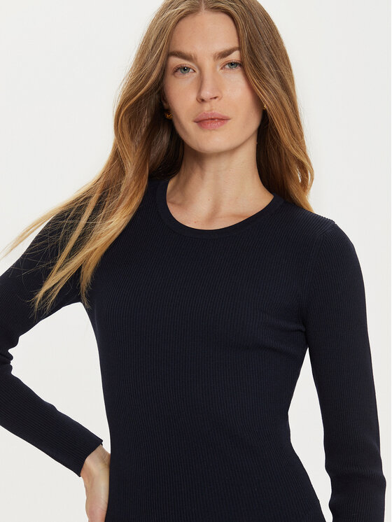 Morgan Morgan Kootud kleit 242-RMBLUE Tumesinine Slim Fit