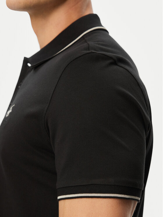 Beverly Hills Polo Club Beverly Hills Polo Club Poloshirt P-SS26M-P42561 Schwarz Regular Fit