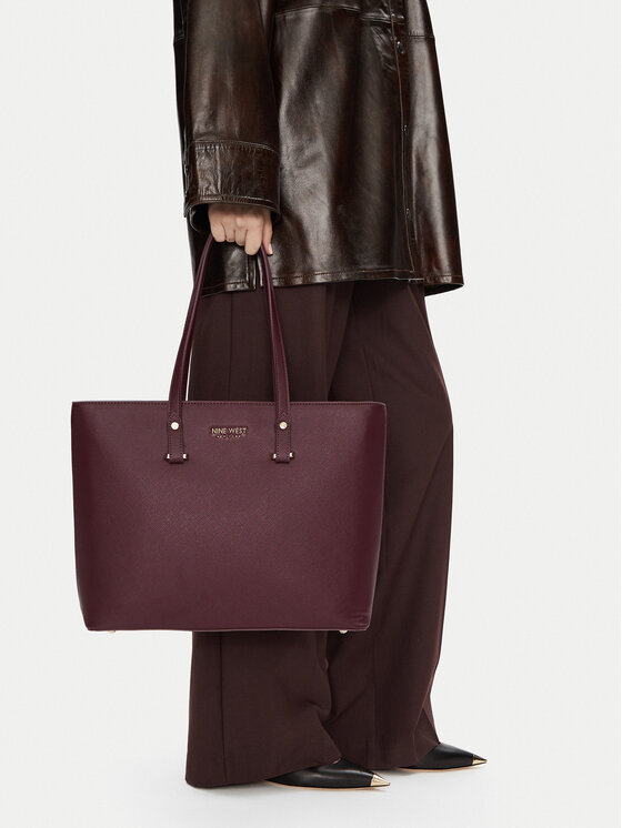 Nine West Torebka CEO-MIA-S211024-9 Bordowy