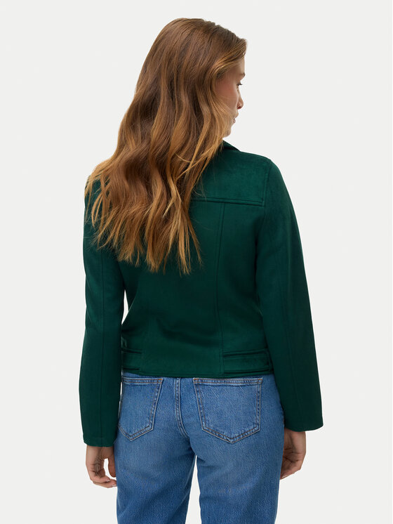 Vero Moda Vero Moda Kurtka z imitacji skóry Jose 10300938 Zielony Regular Fit