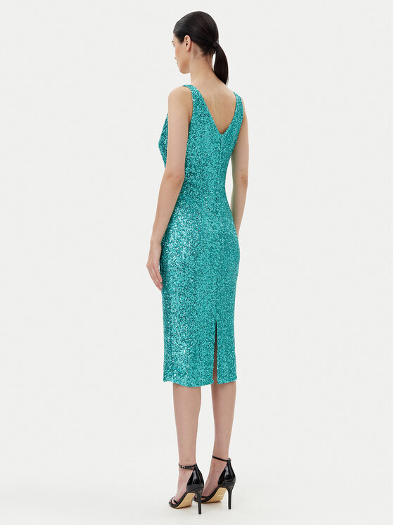 Rinascimento Rinascimento Coctailkleid CFC0123778003 Grün Regular Fit