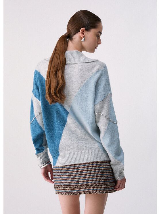 Liu Jo Liu Jo Maglione WF6182MA15RL9196 Azzurro chiaro Regular Fit