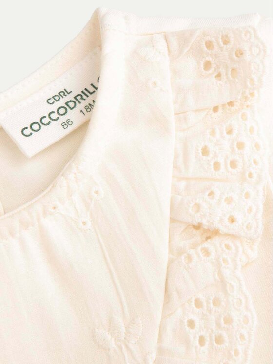Coccodrillo Coccodrillo Bērnu bodijs ZC4112102EBG Écru