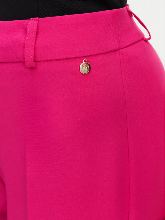 Maryley Maryley Szövet nadrág 25EB52Z/M24/43AL Rózsaszín Regular Fit