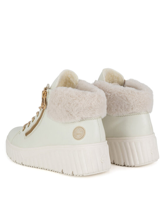 Rieker Rieker Schnürschuhe N2506-81 Weiß