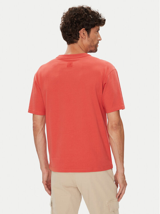 K-Way K-Way T-Shirt K2135HW Červená Regular Fit