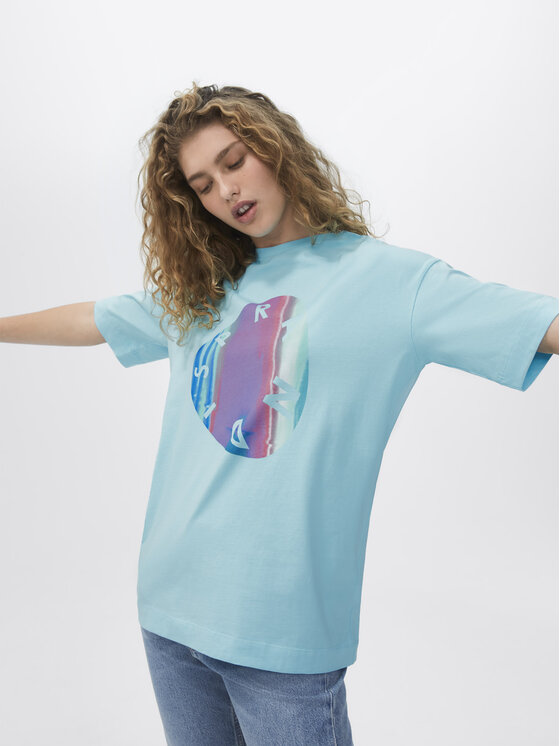 Sprandi Sprandi T-Shirt SP22-TSD100 Μπλε Relaxed Fit