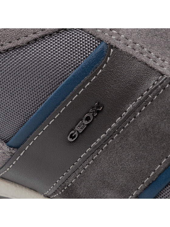 Geox Geox Sneakersy U Wells C U52T5C 02211 C9002 Šedá