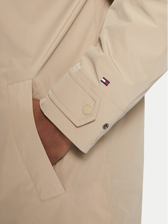 Tommy Hilfiger Tommy Hilfiger Płaszcz przejściowy MW0MW37651 Beżowy Regular Fit