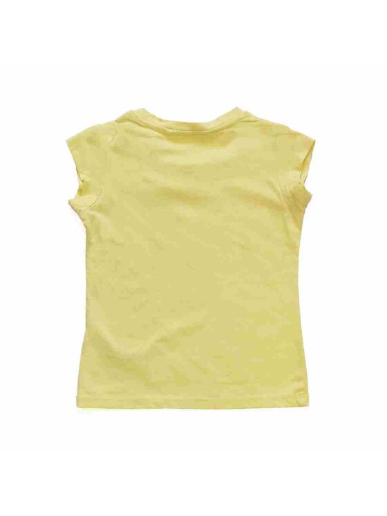 Kanz Kanz T-Shirt 1636851-4077 Żółty Basic Fit