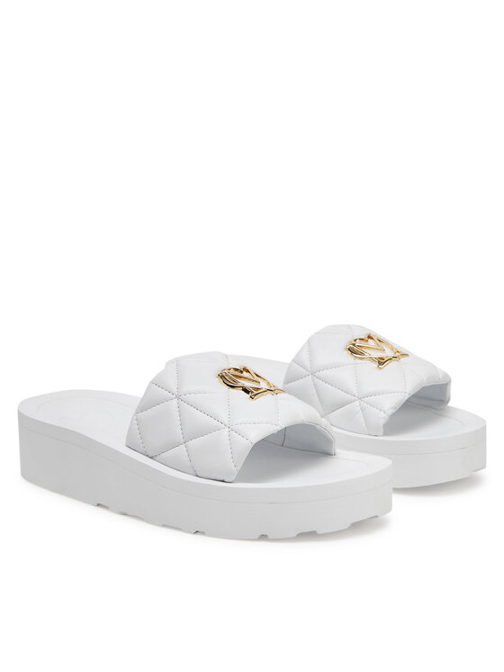 LOVE MOSCHINO LOVE MOSCHINO Natikači JA28014I1MIE0100 Bela