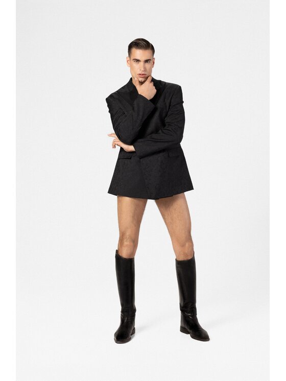 LE POSSÉ LE POSSÉ Sako MJB Černá Tailored Fit