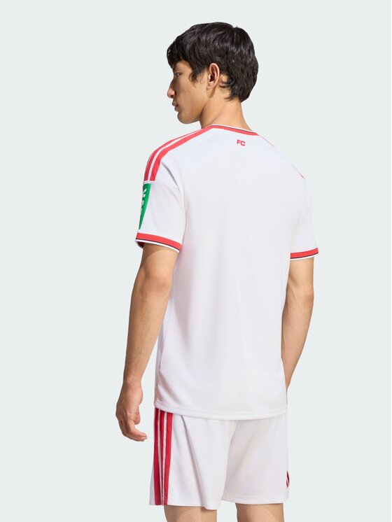 adidas adidas Koszulka techniczna 171073 Biały Slim Fit