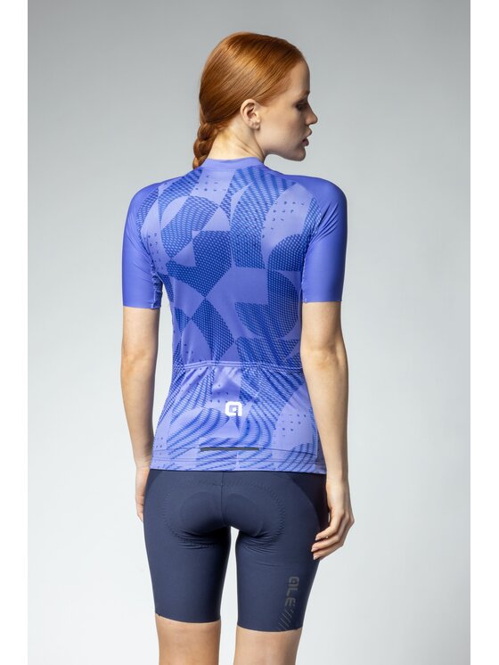 Alé Cycling Alé Cycling Koszulka rowerowa Solid Enjoy Niebieski Fitted Fit