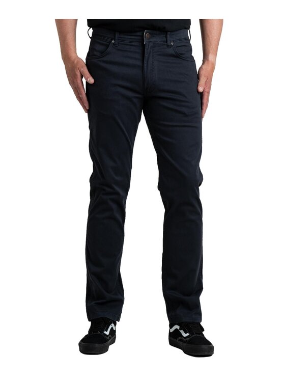 Wrangler Wrangler Spodnie materiałowe Greensboro Granatowy Regular Fit