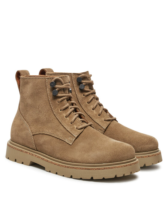 Birkenstock Birkenstock Gležnjarji Highwood Lace Mid W Leve 1028922 Bež