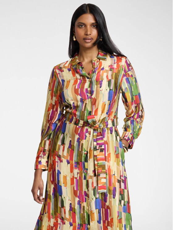 Elena Mirò Elena Mirò Abito da sera 7005P000312N001 Viola Regular Fit