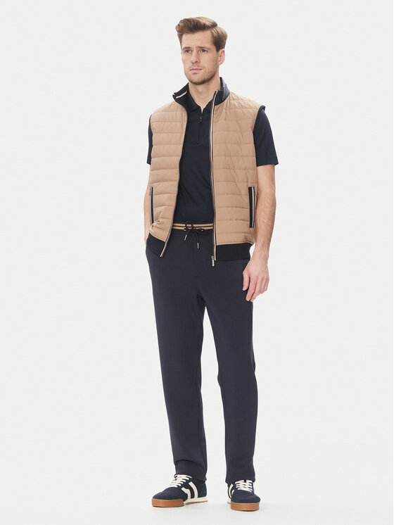 Bugatti Bugatti Gilet 8850 75121C Beige Regular Fit
