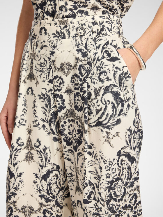 Elena Mirò Elena Mirò Spodnie materiałowe P076Z100181N001 Czarny Regular Fit