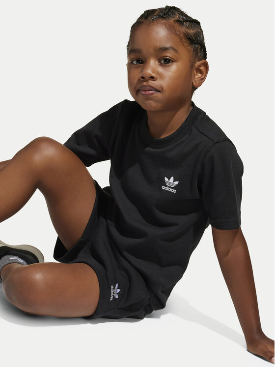 adidas adidas Set T-Shirt und Shorts JI5842 Schwarz Regular Fit