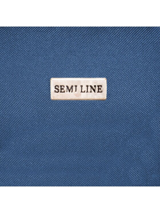 Semi Line Semi Line Velký kufr T5601-9 Tmavomodrá