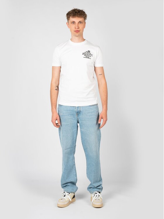 Diesel Diesel T-Shirt A06498 OGRAI Λευκό Regular Fit