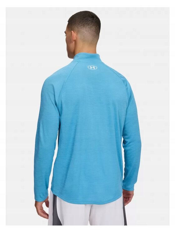 Under Armour Under Armour Longsleeve UA-1382797-453 Niebieski Active Fit