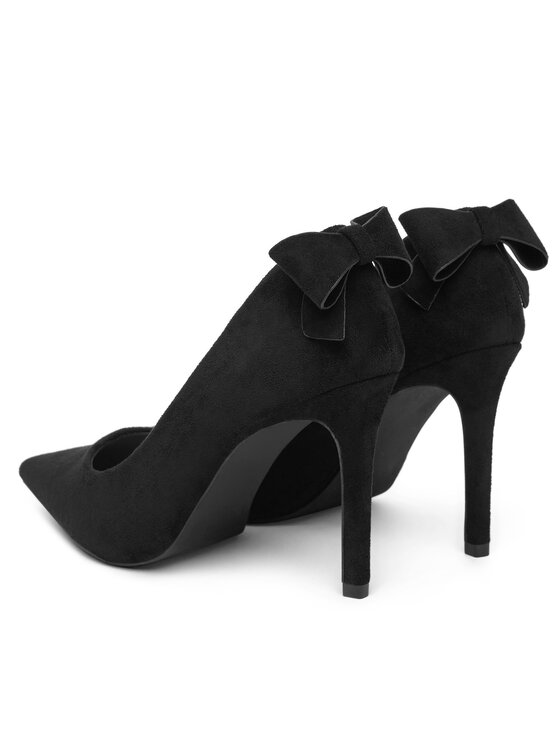 DeeZee DeeZee Pantofi cu toc subțire HD230755 Negru