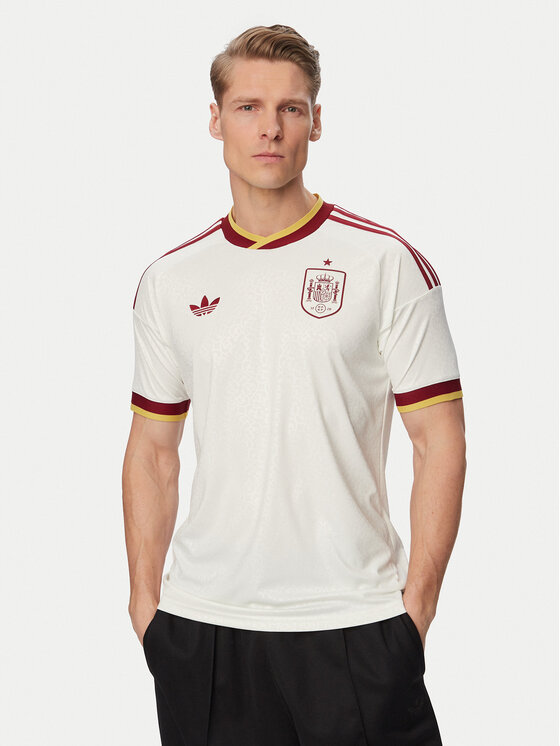 adidas adidas Технічна футболка JN4397 Білий Slim Fit