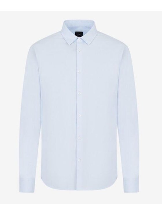 Armani Exchange Armani Exchange Koszula 3RZC02 ZNR7Z 65AF Niebieski Regular Fit