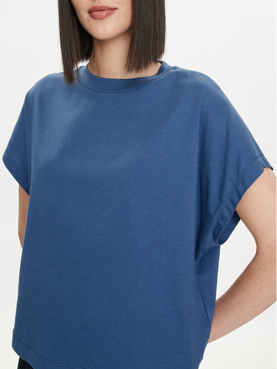 United Colors Of Benetton United Colors Of Benetton T-shirt 3096D1071 Plava Relaxed Fit