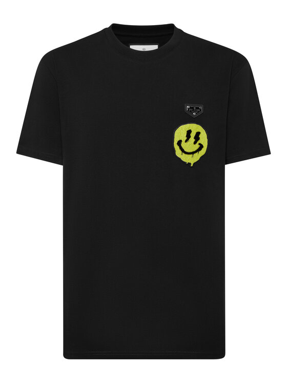PHILIPP PLEIN PHILIPP PLEIN T-Shirt 25561 Czarny Regular Fit