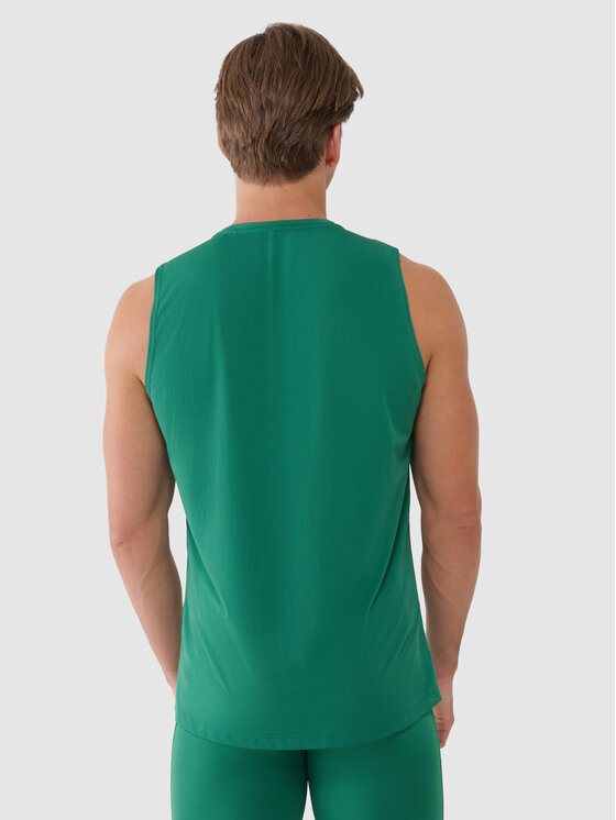 4F 4F Tank top NOS Zielony Regular Fit