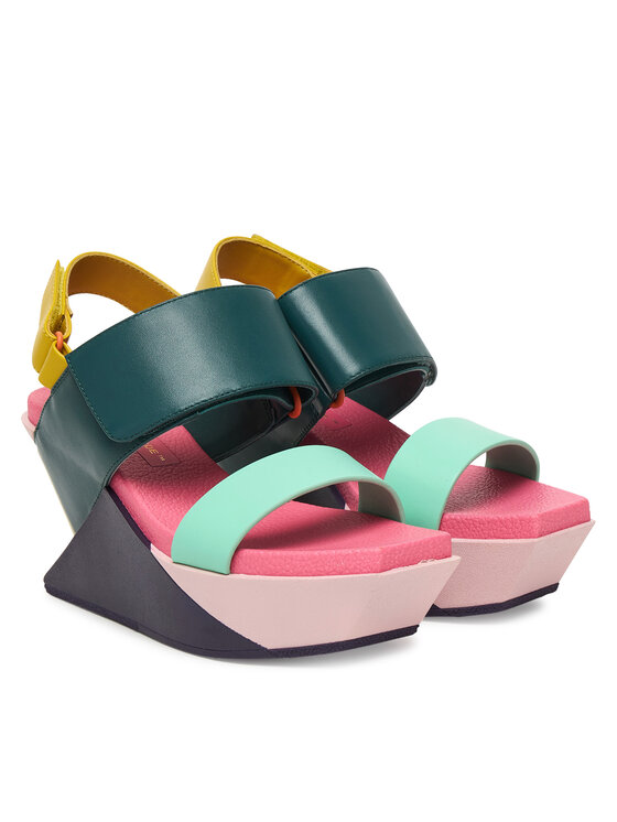 United Nude United Nude Szandál Delta Wedge Sandal 1041397816 Színes