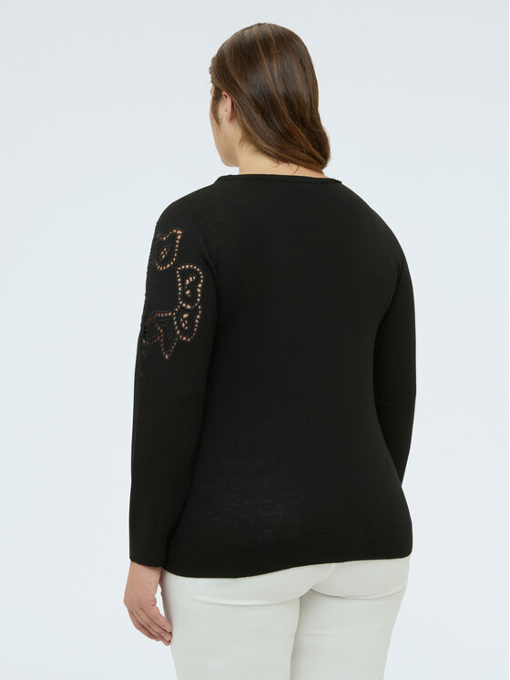 Fiorella Rubino Fiorella Rubino Maglione M212L008490N033 Nero Regular Fit